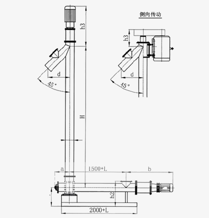  NE板鏈提升機(jī)主要型號(hào)有